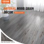 VEVOR Self Adhesive Vinyl Floor Tiles 36"x6" 36 Pcs 0.24mm Thick Peel and Stick Vintage Wood Grain DIY Flooring for Kitchen Dining Room Bedroom and Bathroom