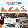 VEVOR Stripmachine, 220 V, Automatische Kabelstrippermachine Industriele Strippermachine 1 5 Mm 25 Mm Voor Verschillende Soorten Ronde Kabels En Platte Met Afdekking Draadstripper 753616011