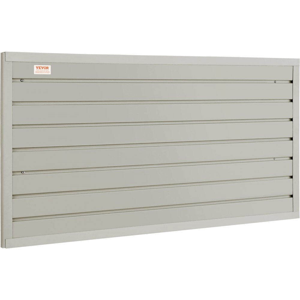 VEVOR Wandpaneel, Gereedschapswand, 129,1 X Cm, WPC Gereedschapshouder Organizer Lamellenwand Slatwall Steekbord Pegboard Wandhouder Ideaal Voor Werkplaats Magazijn Kelder 753430923
