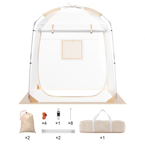 Novity® | Vissersparaplu met Tent - 240 cm - Waterdicht - Volledige