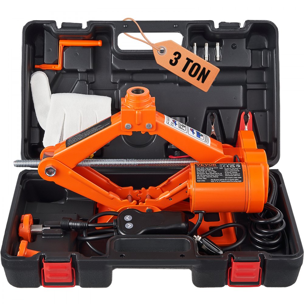 AXOTEN Max 2,5 ton autokrik met handslinger, garagekrik, krik