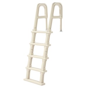 Zwembadladder met 3 sporten 120 cm roestvrij staal 304 kopen