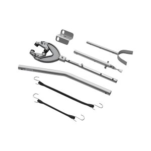 verstellbarer Heckspiegelschoner Transom Saver ( 600-1498,6 mm) mit Verbundkopf, korrosionsbeständiger Heckspiegelschoner Außenbordmotoren unter 150 PS, für Anhänger Boot | DE