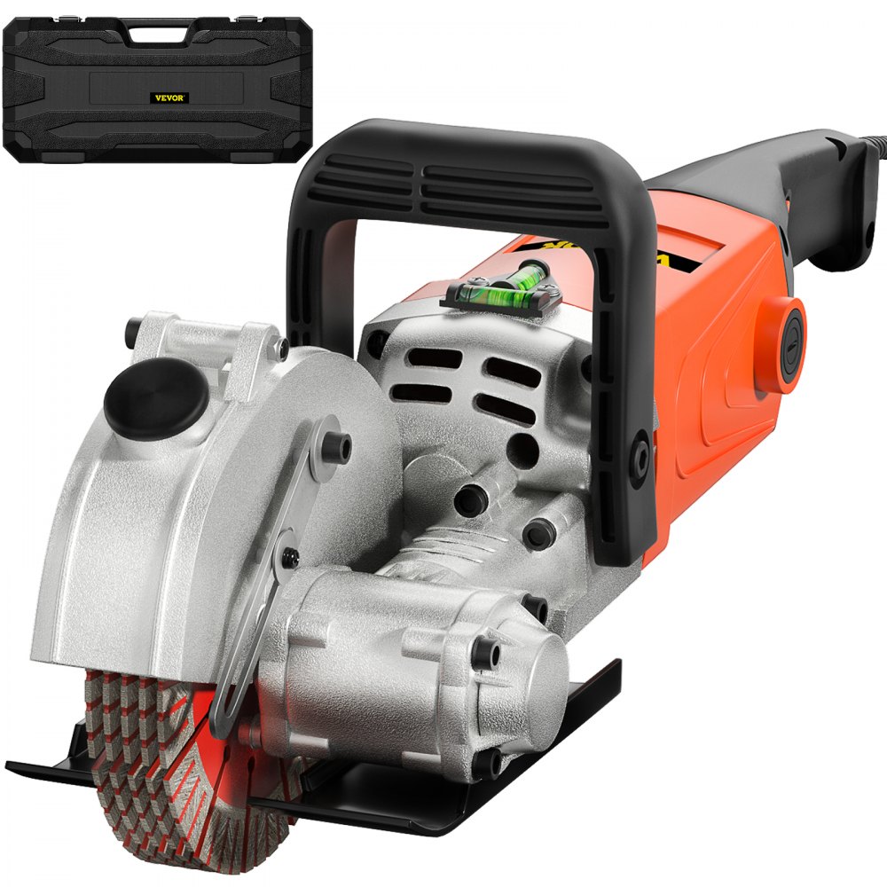 PowerPlus muurfrees sleuvenfrees 230V 1800W met 2x 150mm diamantschijven (POWX0650