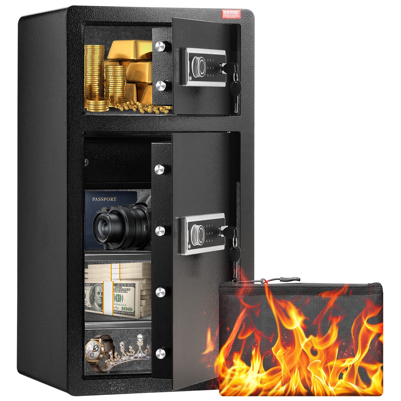 Sentry 1200 brandwerende documentenkoffer/box - Safe 4 Ever Sentry 1200 brandwerende documentenkoffer/box - Safe 4 Ever
