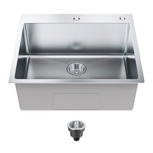 CECIPA MAX Zwarte Keukenspoelbak 40*45CM - Roestvrijstalen Spoelbak 1 Spoelbak Keukenmengkraan Met Uittrekbare Spray 2 Waterafvoermodi Zwart CECIPA MAX Zwarte Keukenspoelbak 40*45CM - Roestvrijstalen Spoelbak 1 Spoelbak Keukenmengkraan Met Uittrekbare Spray 2 Waterafvoermodi Zwart