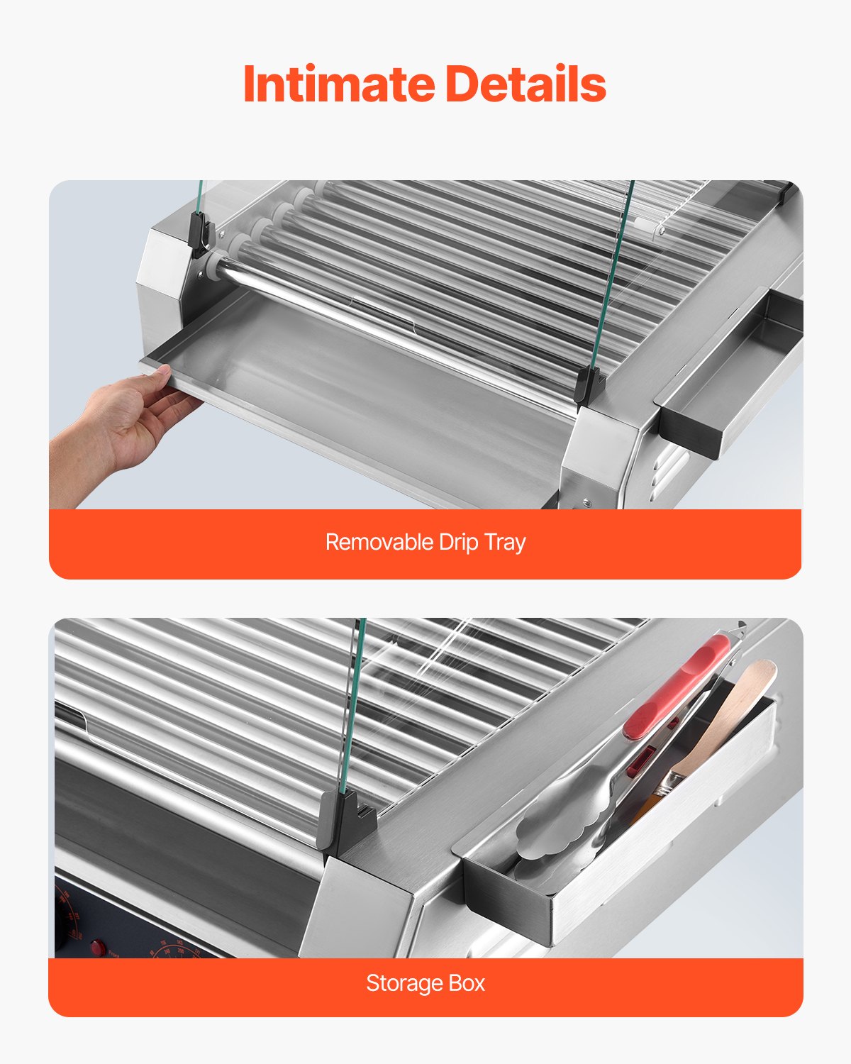Wurstroller Für Grill – 6 Rollen, 5 Hot Dogs Gle Produktbild-Vorschau 3