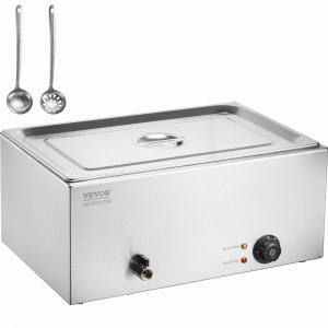 Vogue GN RVS deksel met lepeluitsparing 1/6 | O.a. voor K985, K991 Vogue GN RVS deksel met lepeluitsparing 1/6 | O.a. voor K985, K991