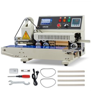 VEVOR continue sealmachine, 6–12 mm sealbreedte, horizontaal, met ...