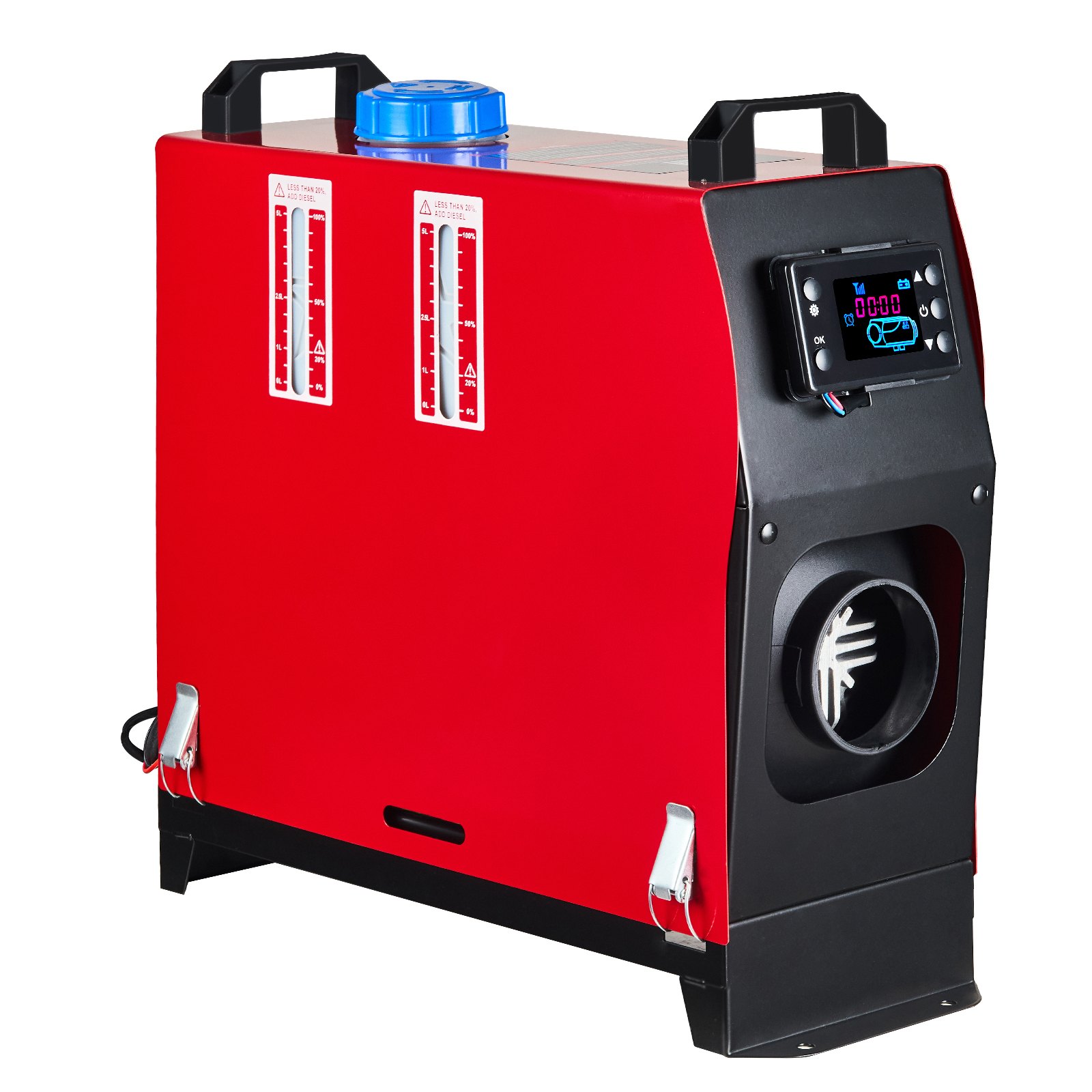 Diesel Standkachel - 5KW 12V - Luchtverwarmer Met Een Intelligente LCD Monitor En Afstandsbediening Autoverwarming Auto Heater Voor Auto S Bussen Campers Vrachtwagens Technische Voertuigen
