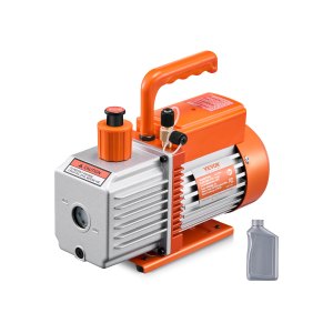 VEVOR Vacuümpomp met 19L Vacuümkamer 100L/min Vacuumpomp 150W Ac 220V