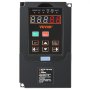 VEVOR VFD 2 HK, 1,5 kW, 7,5 A, 1- eller 3-faset 220 V inngang til 3-faset 220 V utgang variabel frekvensomformer, 40–60 Hz inngang, 0–400 Hz utgang VFD for spindelmotor CNC-hastighetskontroll