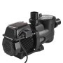 VEVOR bassengpumpe med variabel hastighet, 1650 W, AC 220–240 V, 33 000 l/t, bassengpumpe for inn- og overjordisk bruk med filterkurv, kraftig selvsugende, programmerbar timer, for nedgravde og overjordiske svømmebassenger