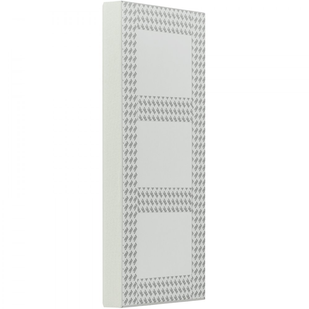 VEVOR 4 stk. akustiske paneler, 2 tommer tykke 23,6 x 11,8 tommer lydabsorberende paneler i glassfiber, selvklebende lydisolerte veggplater, for studioer, kontor, hjemmekino, møterom, beige