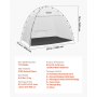 VEVOR Portable Paint Booth Tent, 2330 x 1720 x 1900mm Painting Tent Station, Spray Shelter with Built-in Floor & Mesh Screen, Large Space, Oxford Spray Painting Tents for Cupboard, Chairs, Tables
