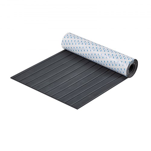 VEVOR båtgulv, EVA-skum båtdekk 234 x 61 cm, sklisikkert selvklebende gulv, 15,5 kvm marint teppe for båter, yachter, pontong- og kajakkdekk