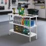 VEVOR Rustfritt stål Matlagingsbord Kommersielt kjøkken Arbeidsbord 18"x48