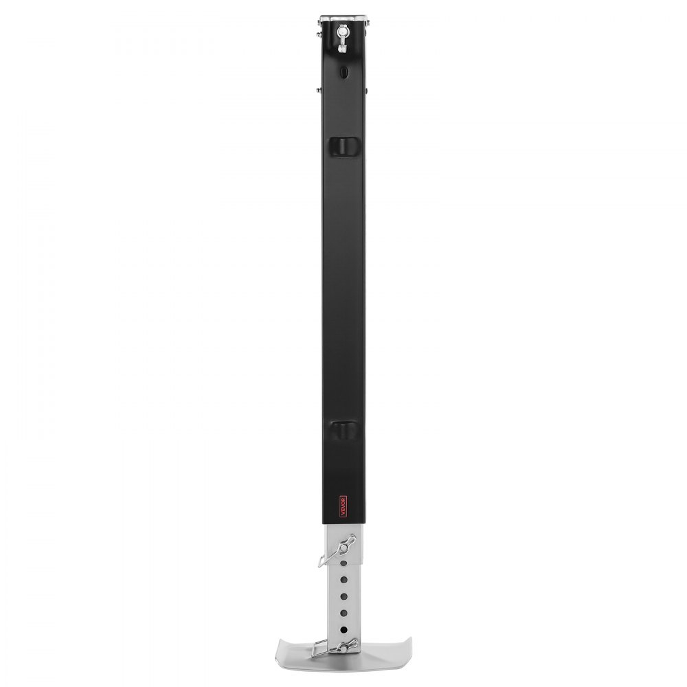 VEVOR RV Følg femtehjulslandingshjulsbein 179014, 825 mm femtehjulslandingshjul universal erstatning kompatibel med Lippert Venture, Atwood, Stromberg Carlson Systems, med pinne og base, svart