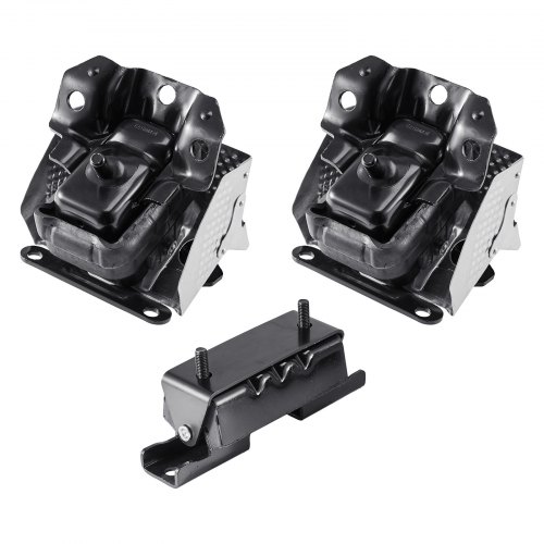 VEVOR motor- og girkassemonteringssett, sett med 3, kompatibel med 2007–2013 Chevrolet Silverado 1500 5.3L V8, erstatter OE# A5365, A5365, A2638, sikker støtte