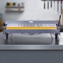 VEVOR boks- og panbrems, 1220 mm/48 tommers metallbøyebrems, 16-gauge bløtt stålkapasitet, 0-135 graders justerbar, metallbøyemaskin med 16 fingre, kraftig aluminiumsfolder for presis bøying