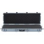 VEVOR Hard Rifle Case, Lockable Rifle Case with Pre-cut Foams, 1320 mm Gun Storage with Wheels, Heavy Duty IP67 Waterproof & Dustproof Pistol Storage Cases for Rifles, Shotguns, Airsoft Guns, Grey