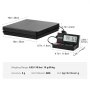 VEVOR Shipping Scale Digital Postal Scale 110 lbs x 0,07 oz. AC/DC Pakke LCD