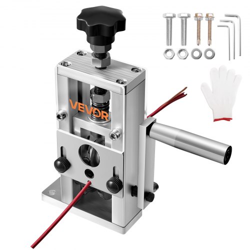 VEVOR Manuell Avisoleringstang Avisoleringsmaskin 1,5–25 mm (0,06–1 tomme) Hånd- eller drilldrevet