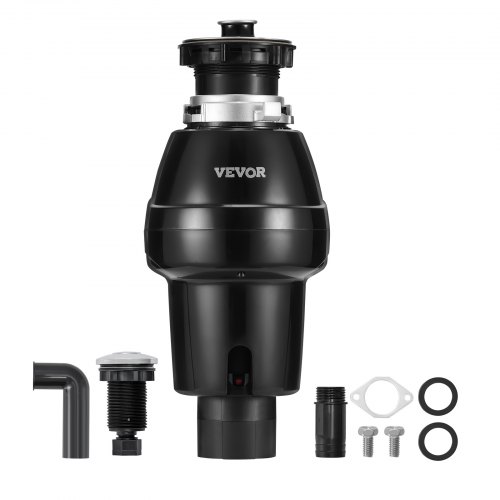 VEVOR Avfallskvern 3/4 HK Kontinuerlig matavfallskvern 3930 RPM EZ Connect