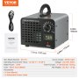 VEVOR ozongenerator 36000 mg/t ozonmaskin luktfjerner med 0-120 min timer