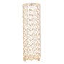 VEVOR 16 PCS Crystal Wedding Flower Vase, 26 cm Tall Flower Table Centerpieces, Crystal Cylinder Banquet Vases Easy Installation, Versatile Arrangement Stand for Party Events Room Home Decor, Gold