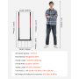 VEVOR bredgaffel, 5-tinders høygaffel med doble glassfiberhåndtak, kraftig hagegaffel, ergonomisk U-formet design bredgaffelhåndfreser, hageverktøy for kompostering, omplanting, lufting