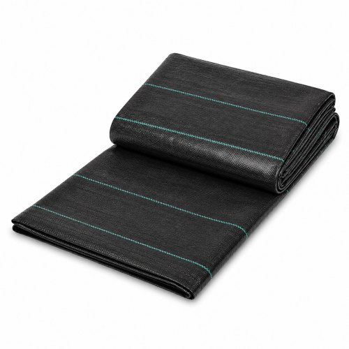 VEVOR 4FTx300FT Premium kraftig ugressbarrierer for landskap, 3,2OZ vevd geotekstil under grus, høy permeabilitet for ugressblokkering, ugressmatte, innkjørselstoff, ugresskontroll hageduk