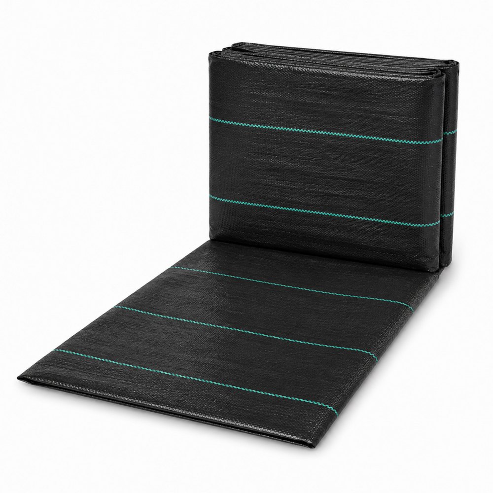 VEVOR 4FTx300FT Premium kraftig ugressbarrierer for landskap, 3,2OZ vevd geotekstil under grus, høy permeabilitet for ugressblokkering, ugressmatte, innkjørselstoff, ugresskontroll hageduk