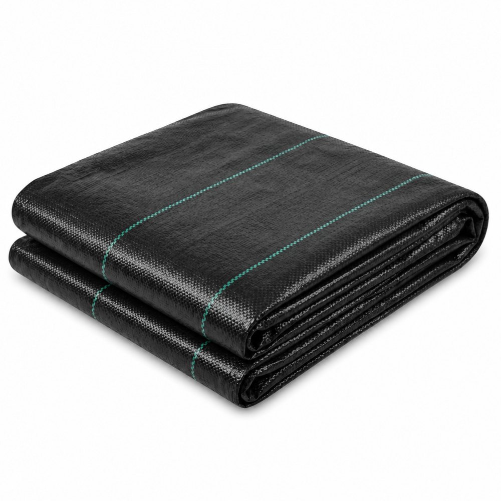 VEVOR 4FTx300FT Premium kraftig ugressbarrierer for landskap, 3,2OZ vevd geotekstil under grus, høy permeabilitet for ugressblokkering, ugressmatte, innkjørselstoff, ugresskontroll hageduk