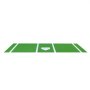 VEVOR Baseball Hitting Mat, 366x183cm Batting Cage Mat, Batters Box Turf Mats, Softball Batting Practice Equipment with Home Plate and Anti Fade Turf, Portable Training Aid for Indoor Outdoor, Green