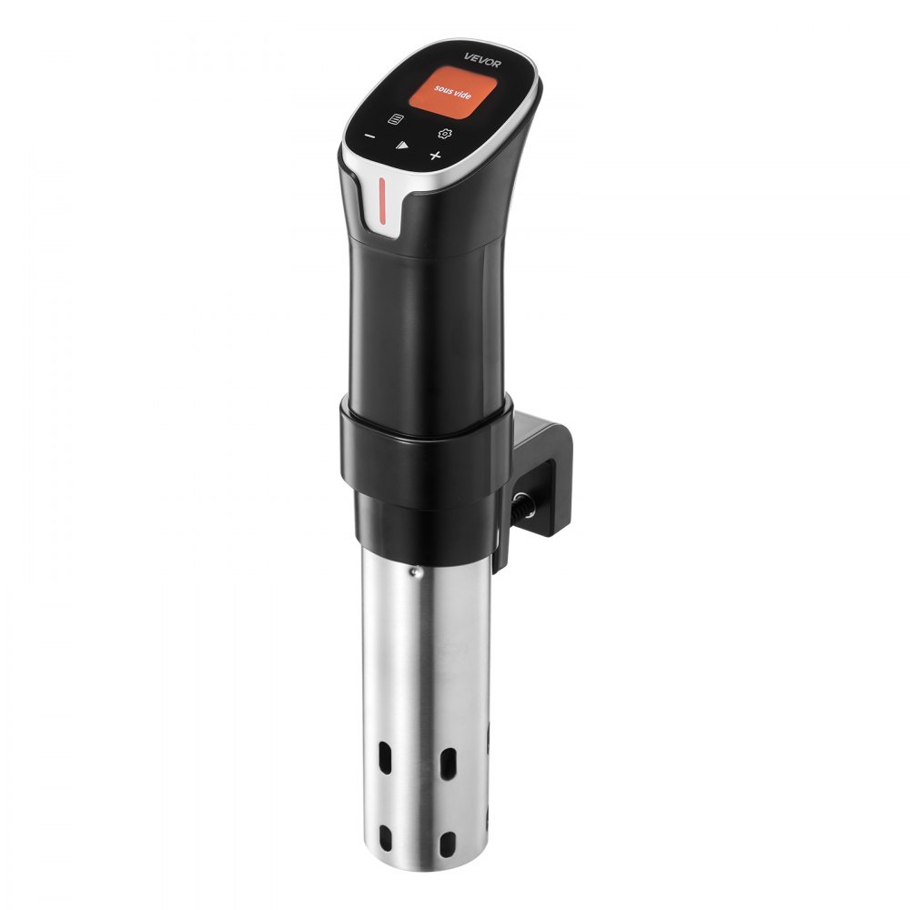 VEVOR Sous Vide Presisjonskoker, 1100W Sous-Vide Matlagingsmaskin, WIFI Immersion Sirkulator med 10 forhåndsinnstilte oppskrifter, LCD Berøringsskjerm, Hurtigoppvarming, Nøyaktig Temperatur og Timer, Appkontroll, Sous-Vide