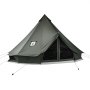 VEVOR Canvas Bell Tent, 4 Seasons 5 m Yurt Tent for Camping with Stove Jack, Canvas Breathable Holds up to 7 People with Zipped Detachable Floor, for Family Camping Glamping Outdoor Hunting Party