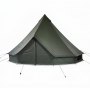 VEVOR Canvas Bell Tent, 4 Seasons 5 m Yurt Tent for Camping with Stove Jack, Canvas Breathable Holds up to 7 People with Zipped Detachable Floor, for Family Camping Glamping Outdoor Hunting Party