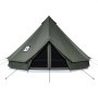 VEVOR Canvas Bell Tent, 4 Seasons 5 m Yurt Tent for Camping with Stove Jack, Canvas Breathable Holds up to 7 People with Zipped Detachable Floor, for Family Camping Glamping Outdoor Hunting Party