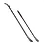 VEVOR Tire Bars, 2 PCS, 970 mm Tire Mount and Demount Iron & 765 mm Mt and Demount Spoon Bar, Heavy Duty Solid Alloy Steel Changing Tools for Truck, Semi Truck, Off-Road Vehicle, Bus, Tractor, Black