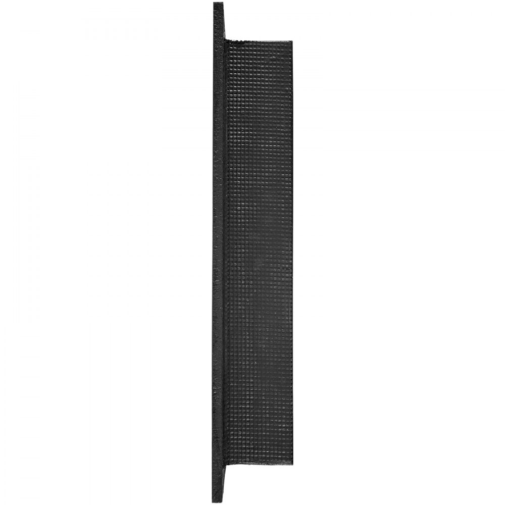 VEVOR Dusjnisje Klar for Flislegging 40,64 x 60,96 cm, Dobbel Hylleorganisator, Firkantede Hjørner Vegginnsatt Nisje Innfelt, Forseglet Beskyttelse Moderne Såpeoppbevaringsnisje for Dusjbad, Svart