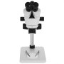 VEVOR 3.5X-90X Stereo Microscope 360°Swiveling Trinocular Stereo Microscope with Pillar Stand