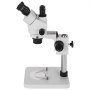 VEVOR 3.5X-90X Stereo Microscope 360°Swiveling Trinocular Stereo Microscope with Pillar Stand