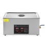 VEVOR Ultrasonic Cleaner with Digital Timer & Heater, Professional Ultra Sonic Jewelry Cleaner, Stainless Steel Heated Cleaning Machine for Glasses Watch Rings Small Parts Circuit Board (22L)