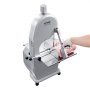 VEVOR Commercial Electric Meat Bandsaw, 1800W Stainless Steel Countertop Bone Sawing Machine, Workbeach 15" x 19.1", 7.09 Inch Max Cutting Thickness, Frozen Meat Cutter with 5 Blades for Rib Pork Beef