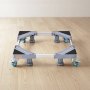 VEVOR minikjøleskapsstativ, 400 lbs belastning, 4 sterke føtter, 4 låsende svinghjul, vaskemaskin og tørketrommel sokkel, multifunksjonell justerbar base for vaskemaskin og kjøleskap, universell mobil base