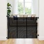 VEVOR Retractable Baby Gate, Extends to 5150 mm Extra Wide, 990 mm Tall, with Reinforced Fiberglass Strips, Avoids Crawling Through, Mesh Dog Gate for Decks, Doorways, Garages, Indoor, Black