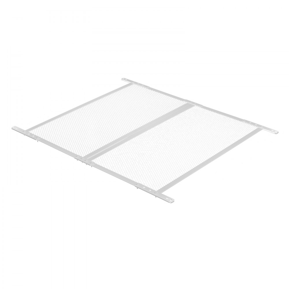 VEVOR RV-skjermdørbeskytter, 660,4 x 609,6 mm dørgitter, enkel å installere og demontere, forsterket pustende beskyttelsesnett, aluminiumslegering campingvogn inngangsbeskytter for kjæledyrbeskyttelse, hvit