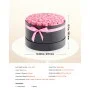 VEVOR Forever Flowers, 50 konserverte roser i en eske, evige blomster udødelig bukett bursdagsgave til levering Prime Women hennes kone mødre, jubileum, valentinsdag, jul, søt rosa