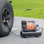 VEVOR 12V kraftig luftkompressor med 6L tanksett, 6,35 CFM bærbar dekkpumpe, 150PSI offroad luftkompressor med digital trykkmåler dekkpumpe for lastebiler bil SUV 4x4 kjøretøy bobil